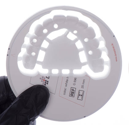 Zirconia milling blanks